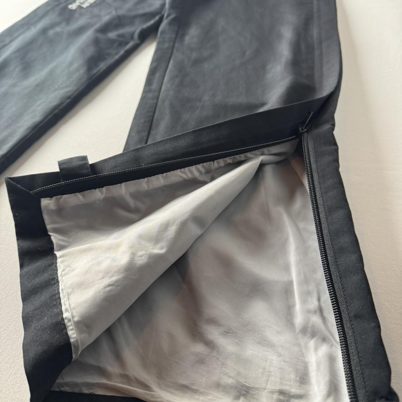 Canterbury Black and White Uncuffed Branded Joggers S
