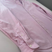 Pink Carhartt WIP Long Sleeve Madison Corduroy Button Down Shirt S