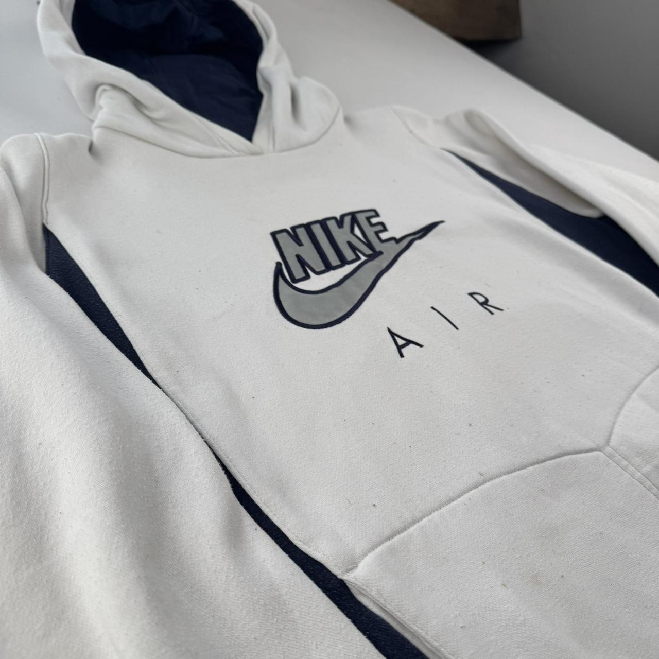 Nike Air Embroidered Spellout Hoodie S