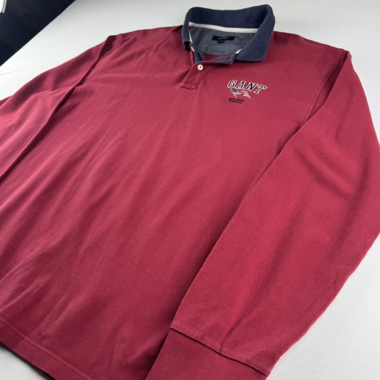 Gant USA Early 2000s Rugby Polo Shirt XXL