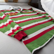 1993-95 Leicester Tigers Cotton Oxford Rugby Polo Shirt L