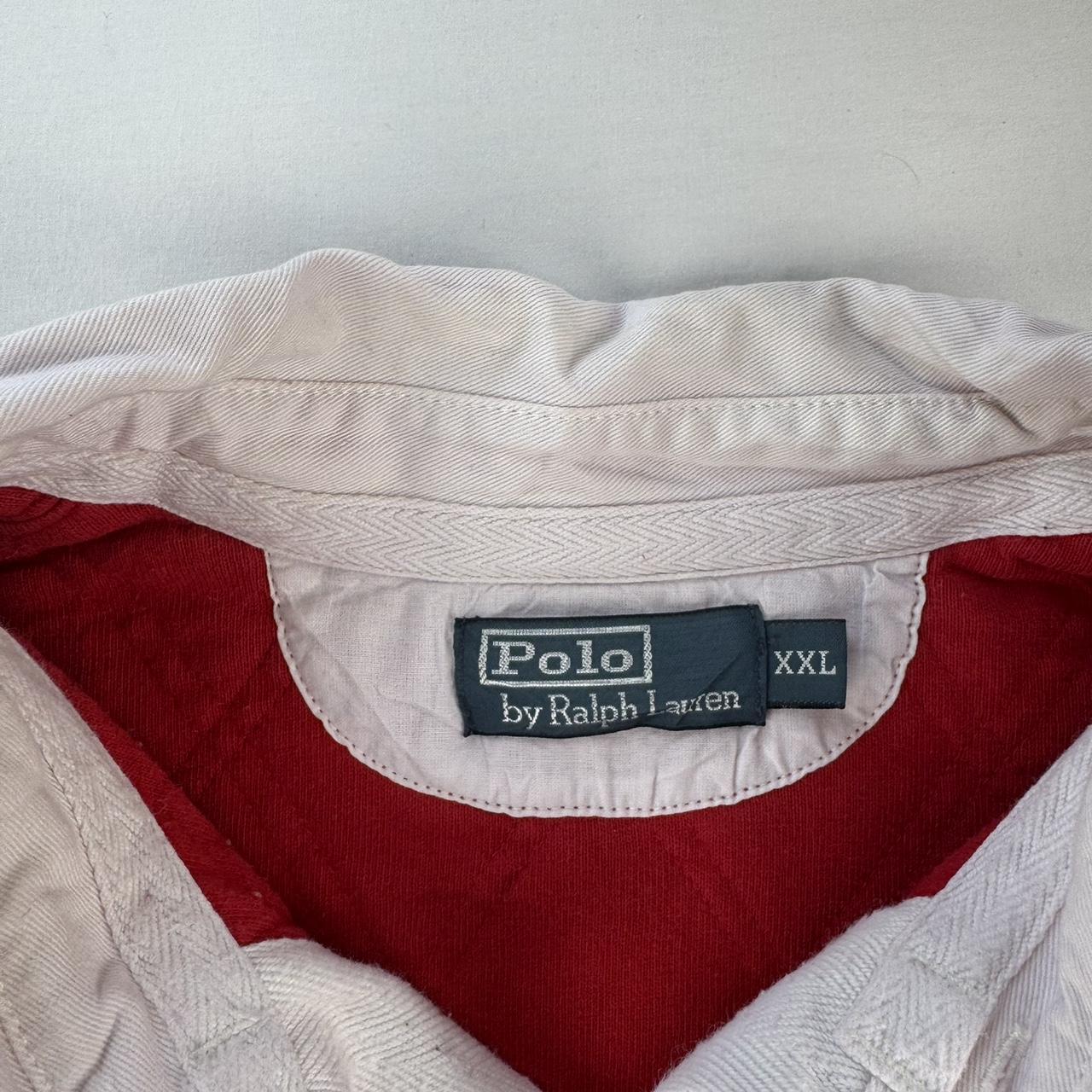 Polo Ralph Lauren Large Embroidered Pony Rugby Shirt XXL
