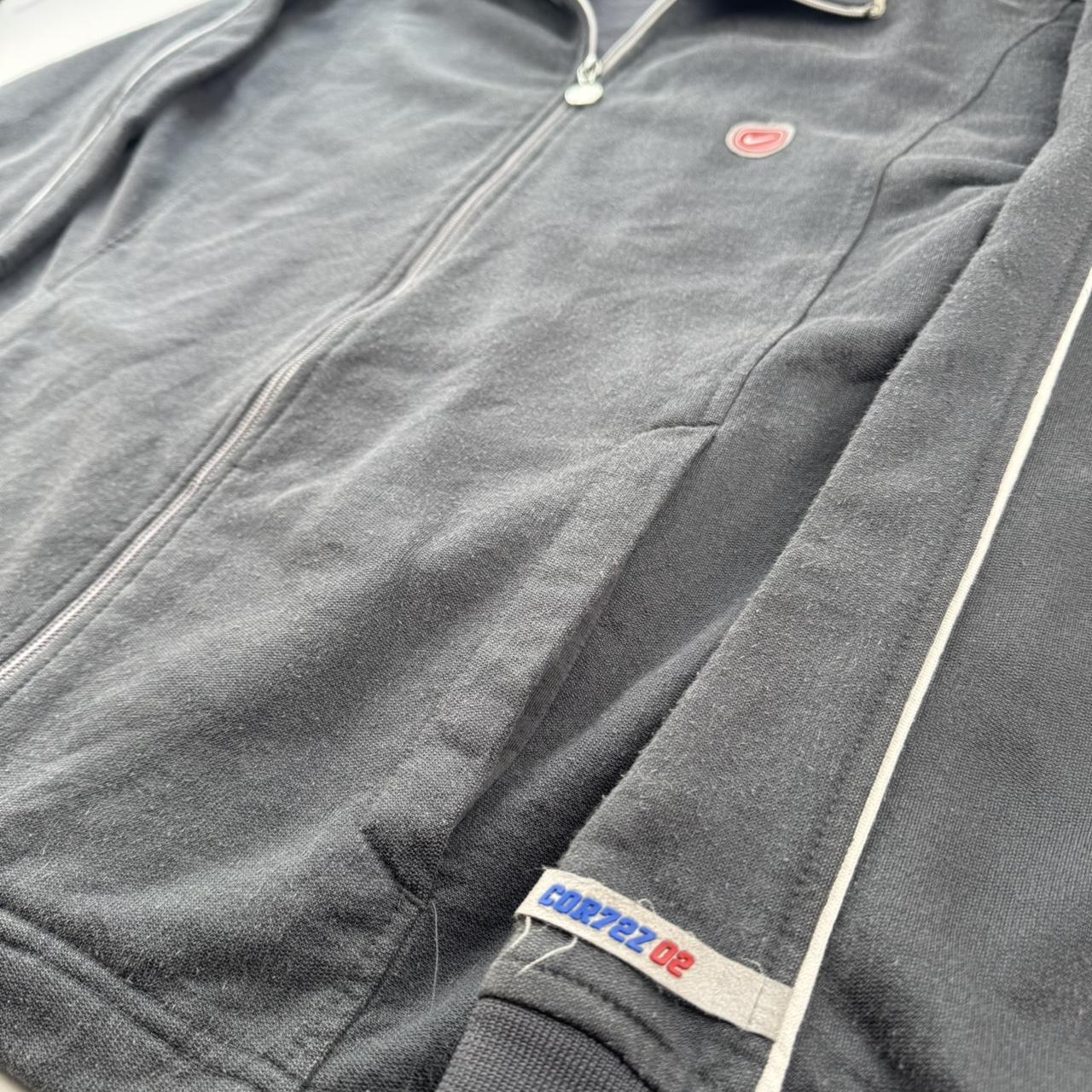 Nike 2000s Embroidered Cotton Track Jacket M