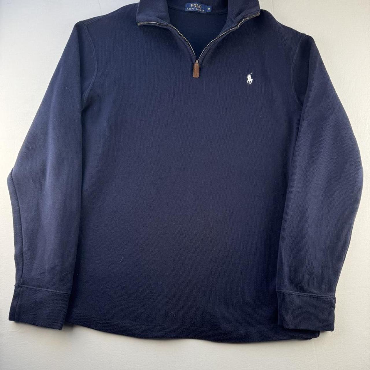 Polo Ralph Lauren Pony Embroidered Navy Quarter Zip M