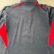 England Early 2000s Rugby 7s Thick Rugby Polo Shirt XL