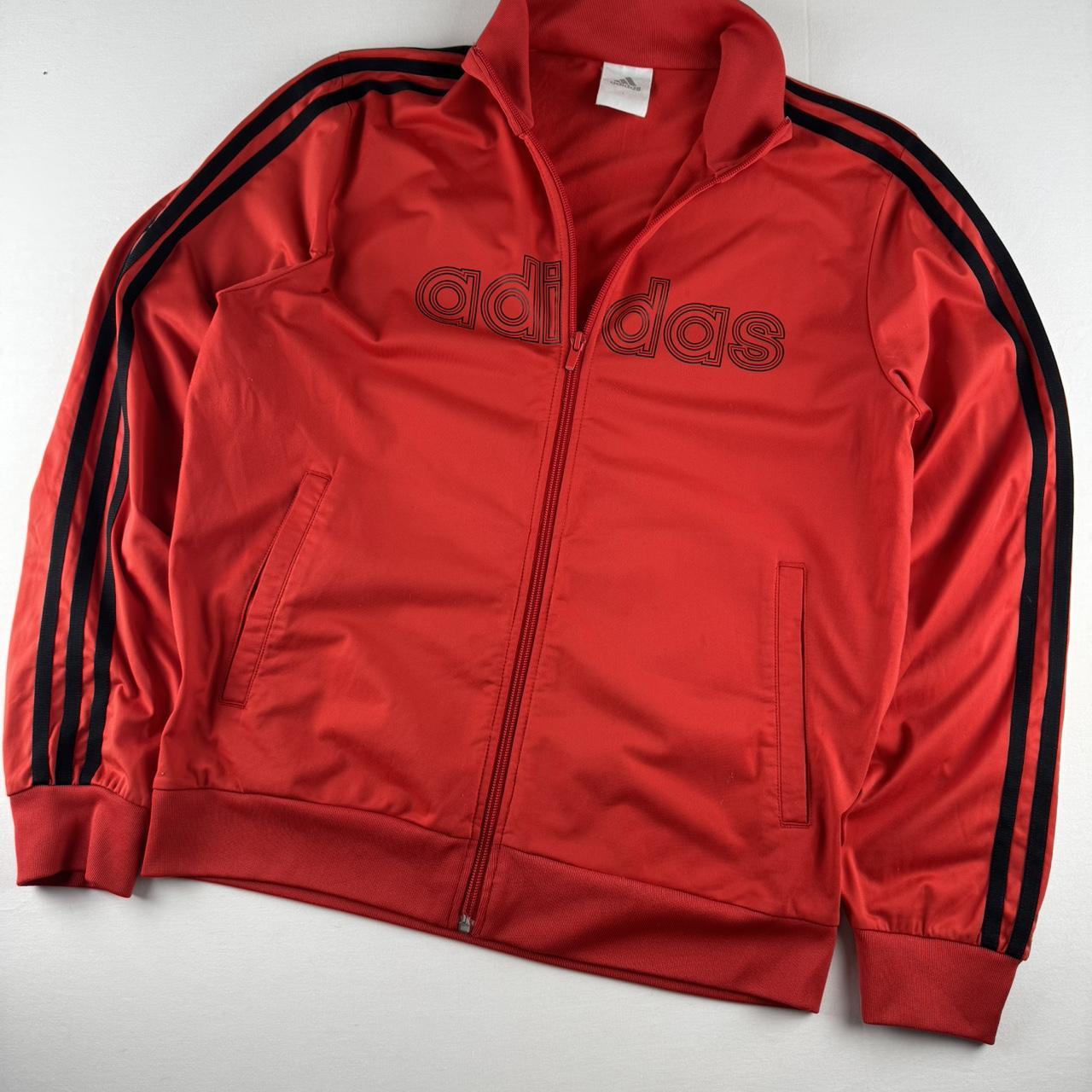 2000s Adidas Spellout Track Jacket S