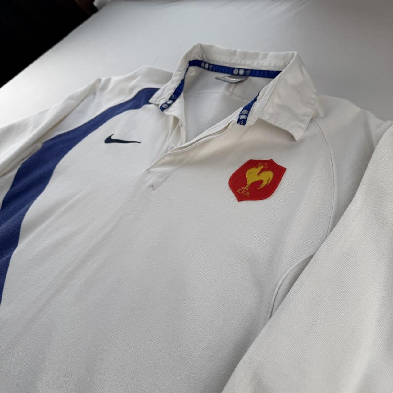 2007 Nike France Rugby Polo Shirt XL