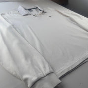 Nike Embroidered 2000s Swoosh Rugby Polo XL