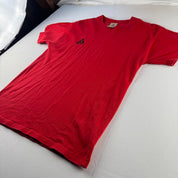 Red Nike ACG Embroidered Spellout T-Shirt S