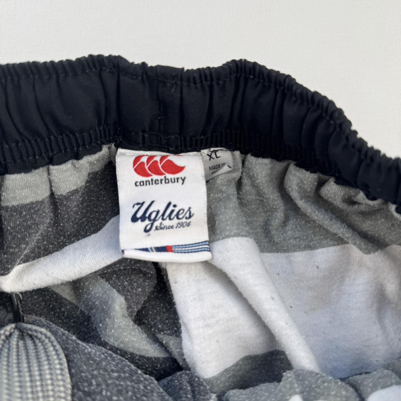 Canterbury Joggers Black and Light Grey Uglies XL