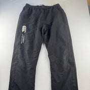 Black and White Uncuffed Canterbury Joggers M