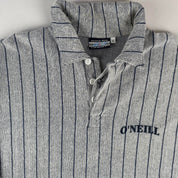 Vintage Late 1990s O'Neill Back Graphic Collared Long Jumper XL