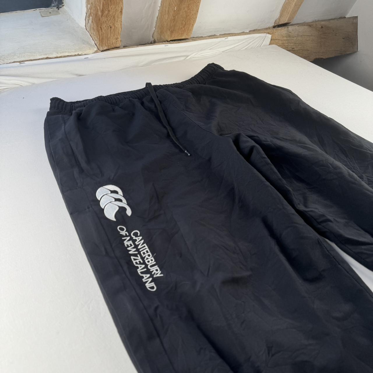 Black Uncuffed Canterbury Joggers M
