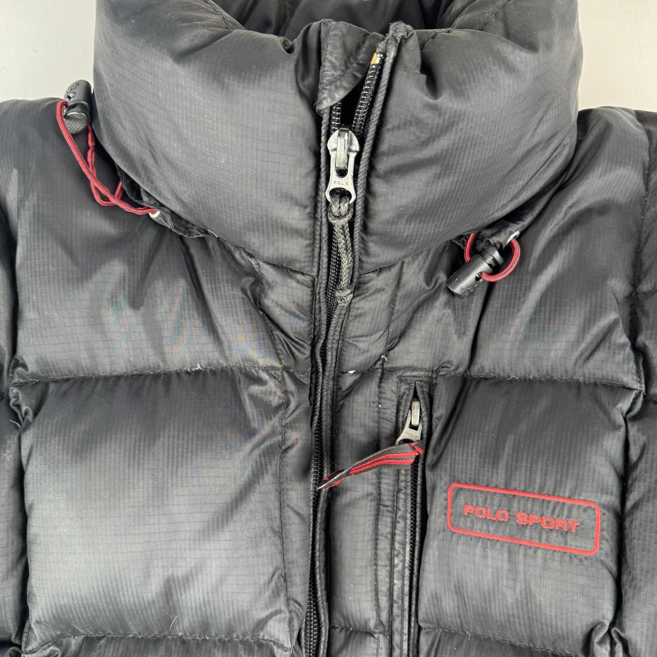 Polo Sport Puffer Jacket in Black Size L