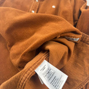 Carhartt WIP Brown Corduroy Button Down Shirt L