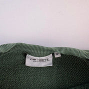 Carhartt WIP Green Spellout Oversized Crewneck M