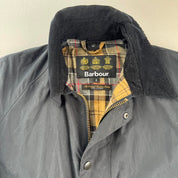 Barbour Ashby Wax Jacket Small Dark Navy S