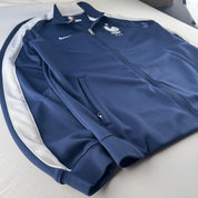 Nike France Embroidered Cotton Track Jacket L