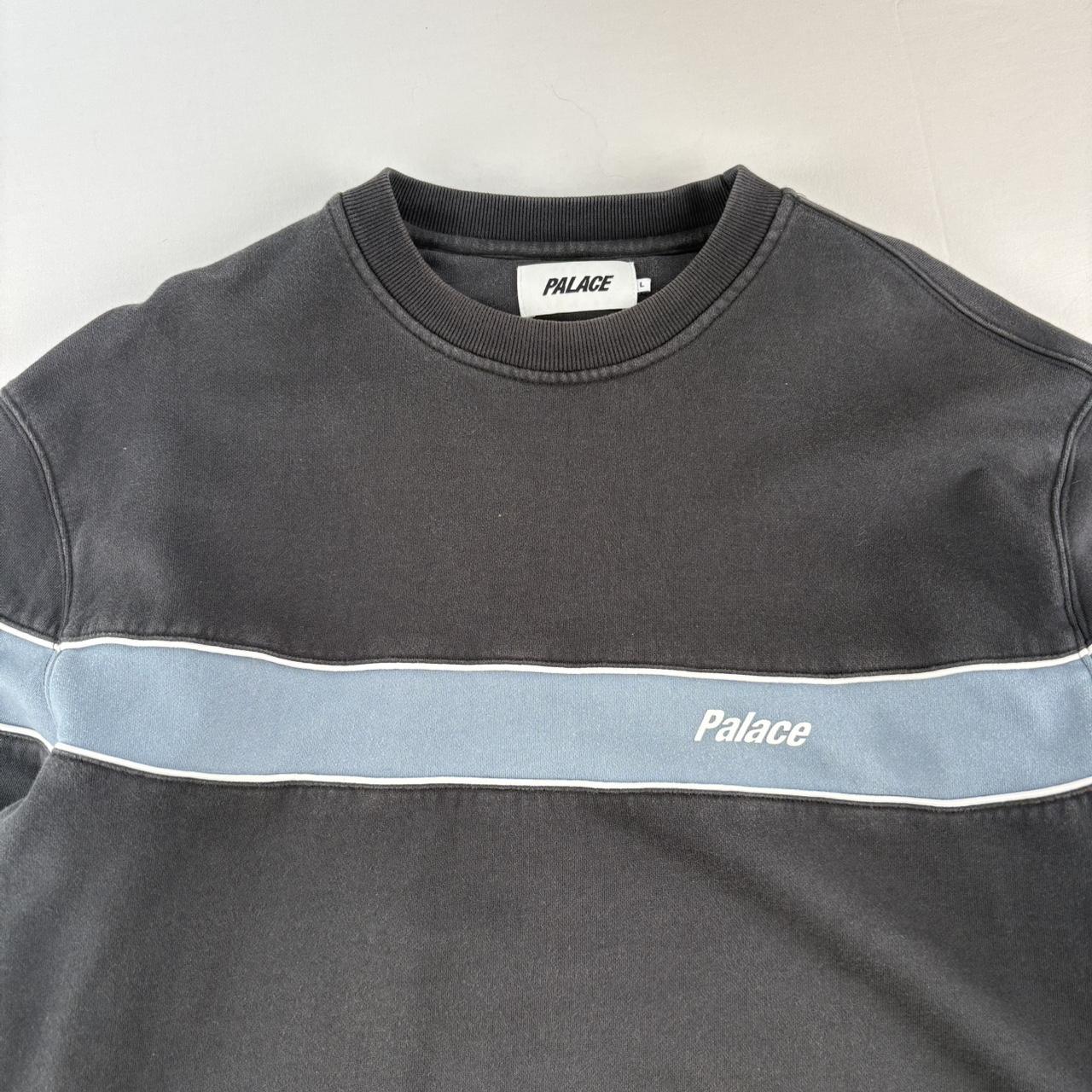 Palace Skateboards Heavyweight Black Single Crew L
