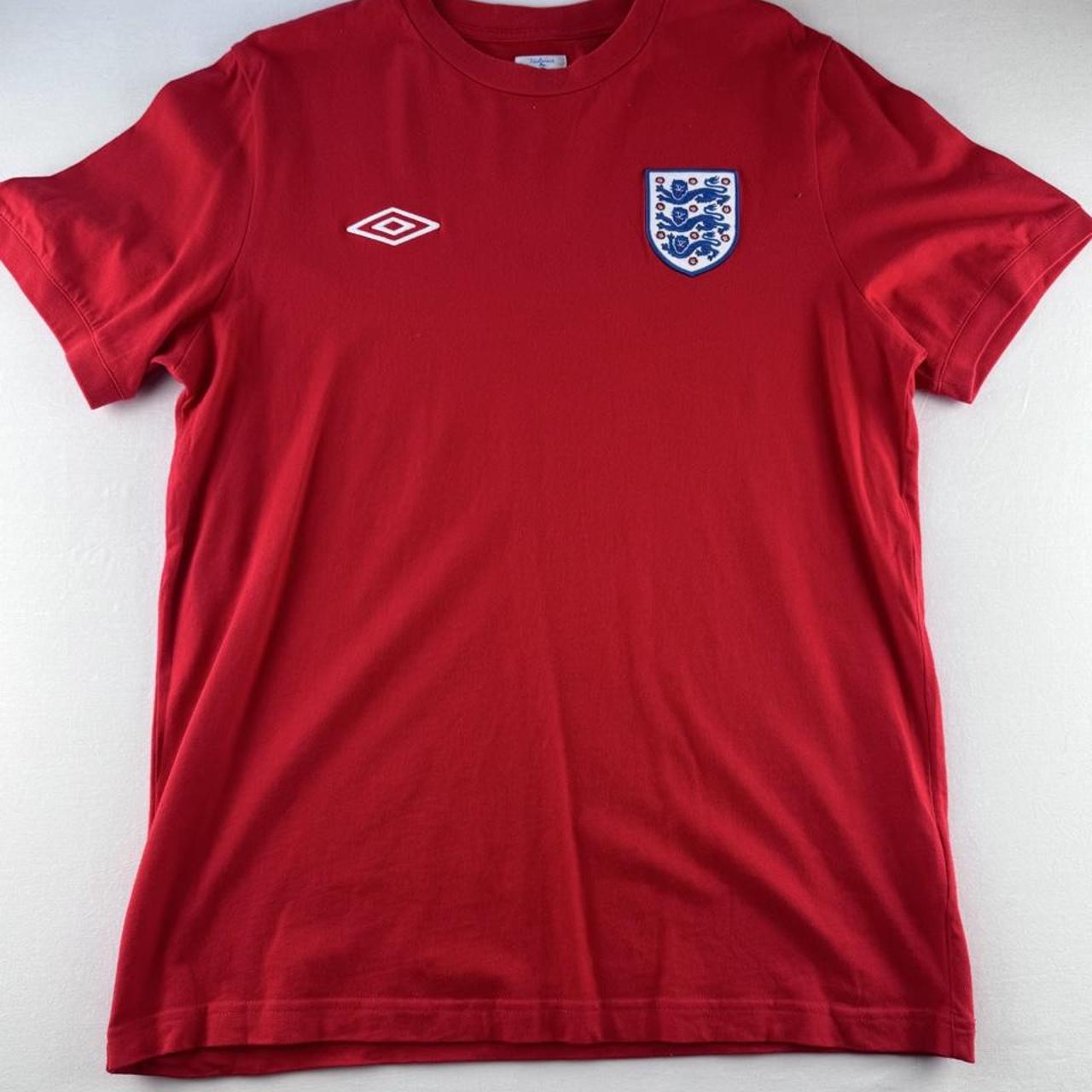 Mid 2010s Umbro England Cotton T Shirt L