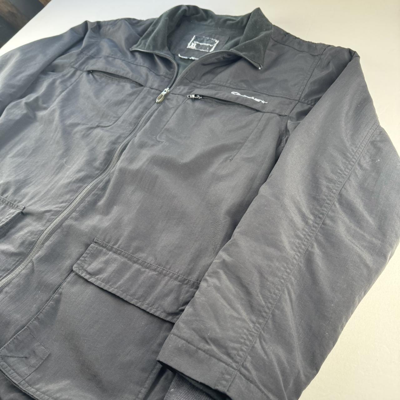 Rare 2000s Oakley Spellout Chore Jacket with Back Centre Logo XL