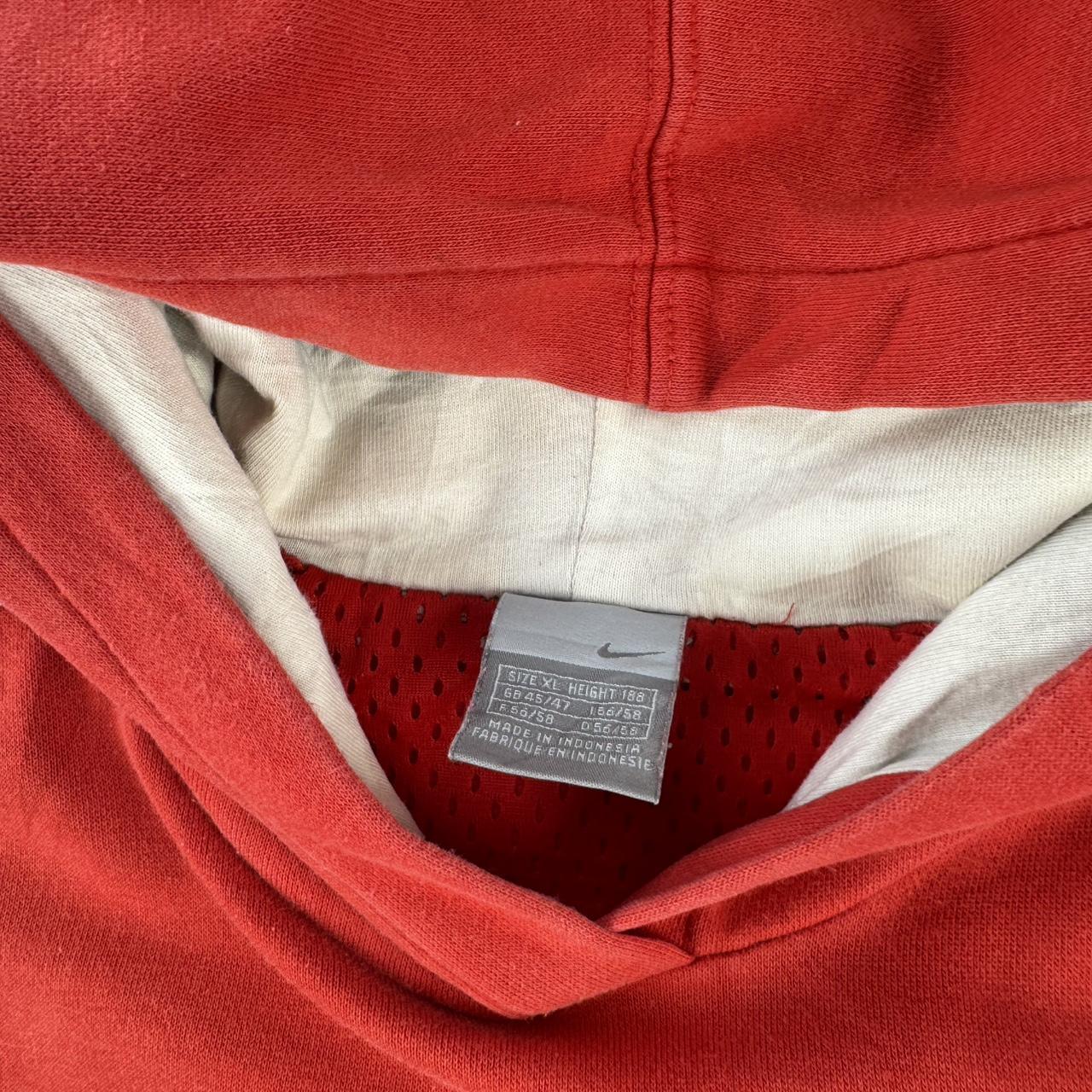 2000s Nike Air Embroidered Oversized Hoodie XL