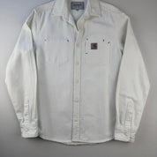 Carhartt WIP White Tony Button Down Shirt S