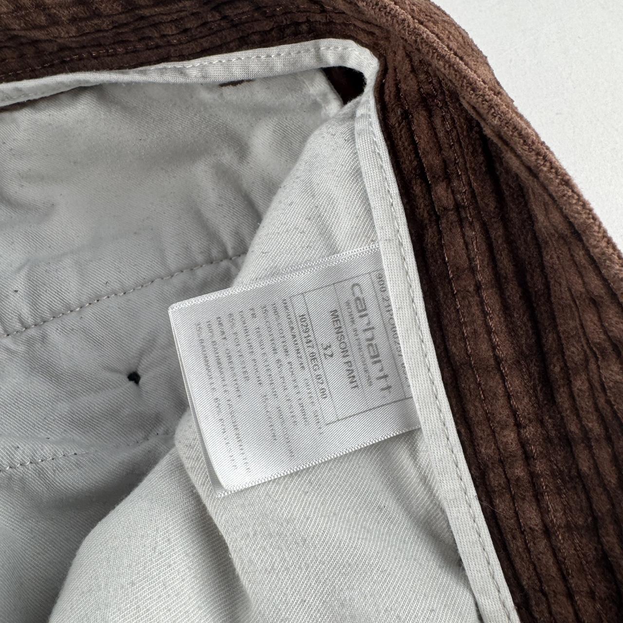 Carhartt WIP Brown Corduory Menson Pant 32W