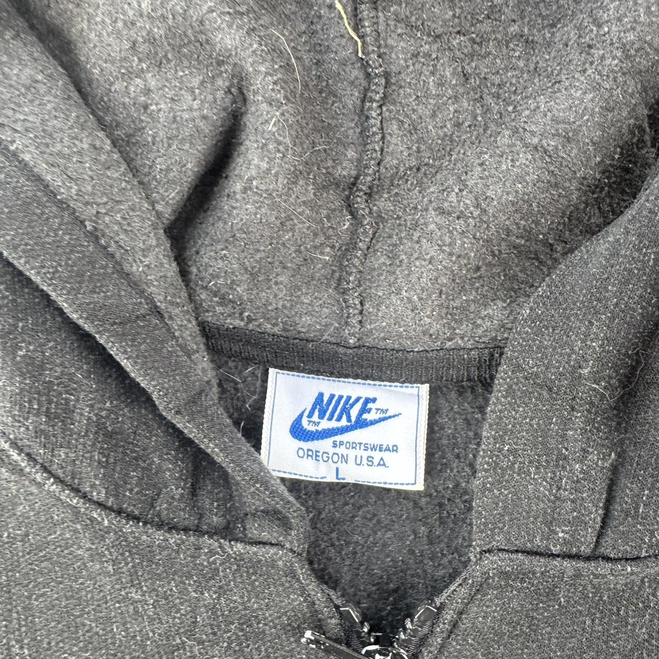 1990s Nike Court Full Zip Made in USA Hoodie L