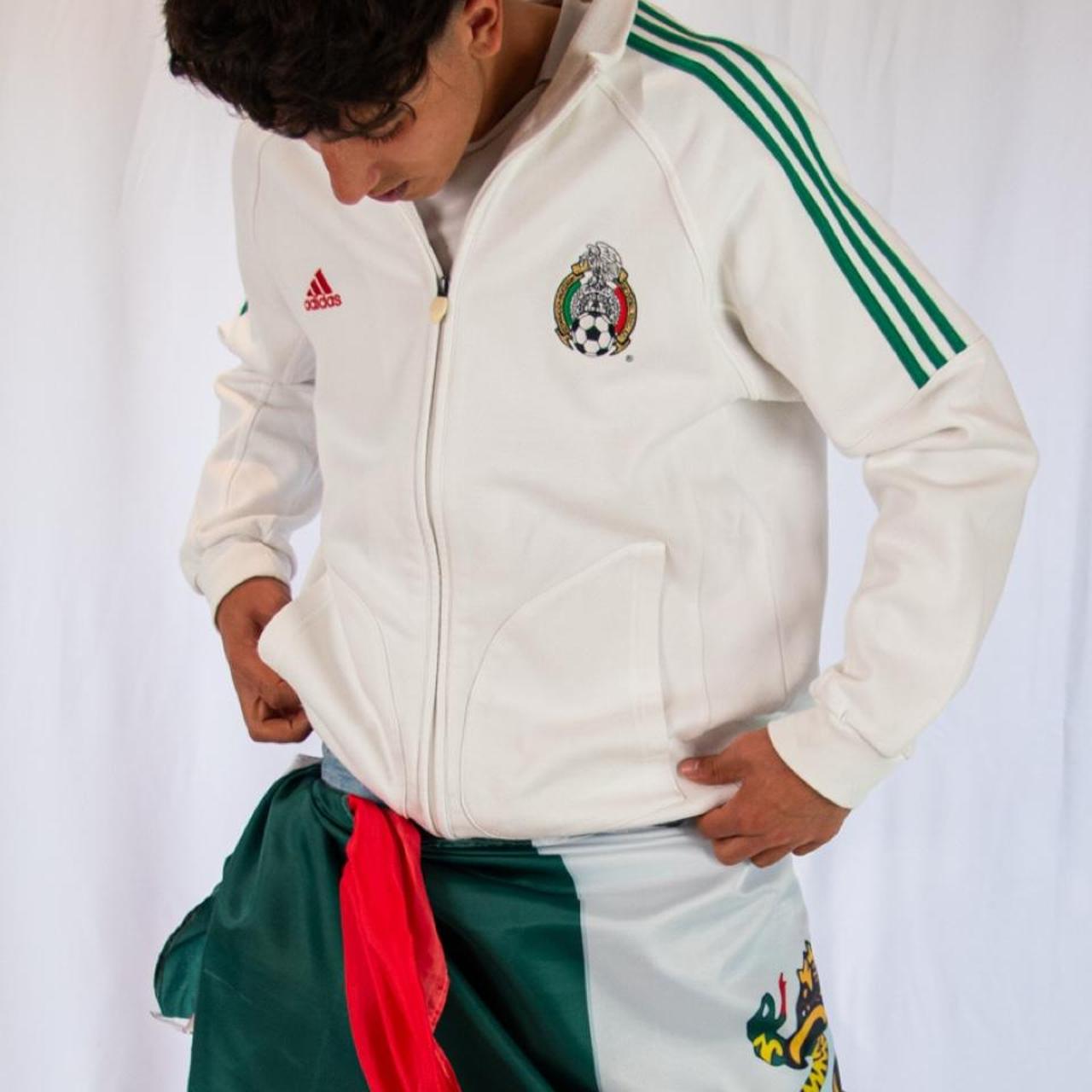 2000s Adidas Embroidered Mexico Track Jacket L