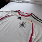 2000s Adidas Embroidered Germany Cotton T Shirt XL