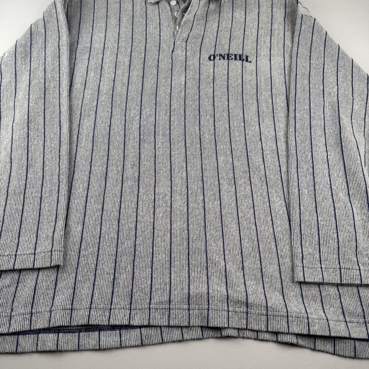 Vintage Late 1990s O'Neill Back Graphic Collared Long Jumper XL