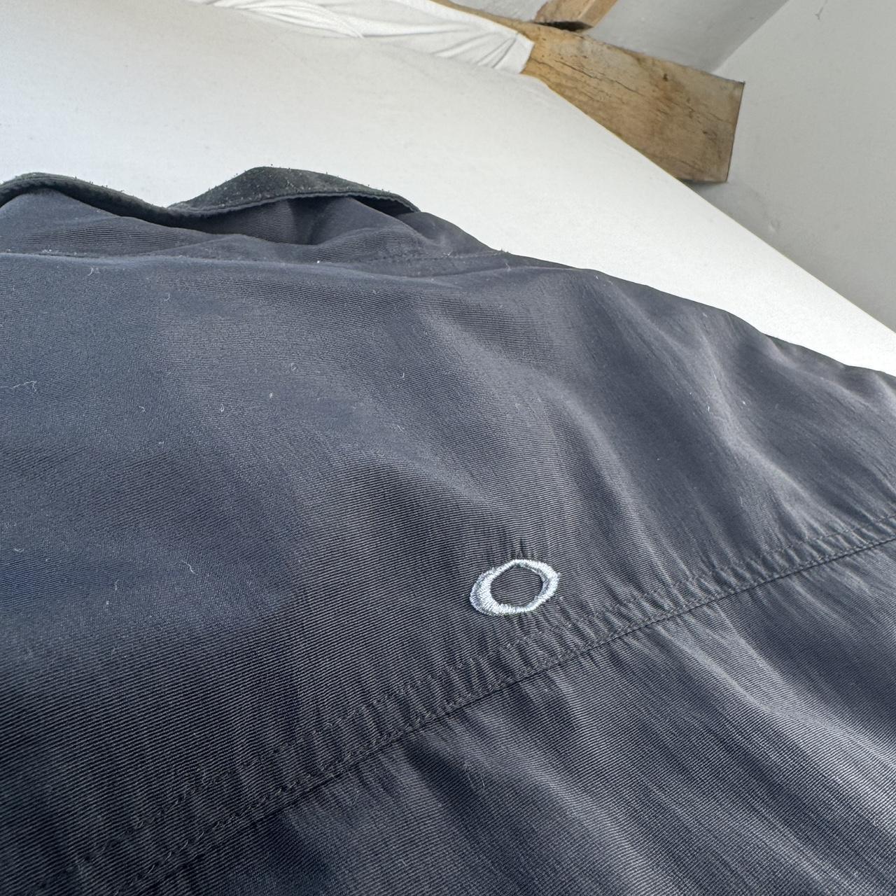 Rare 2000s Oakley Spellout Chore Jacket with Back Centre Logo XL