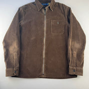 Polo Ralph Lauren Brown Full Zip Corduroy Shacket S