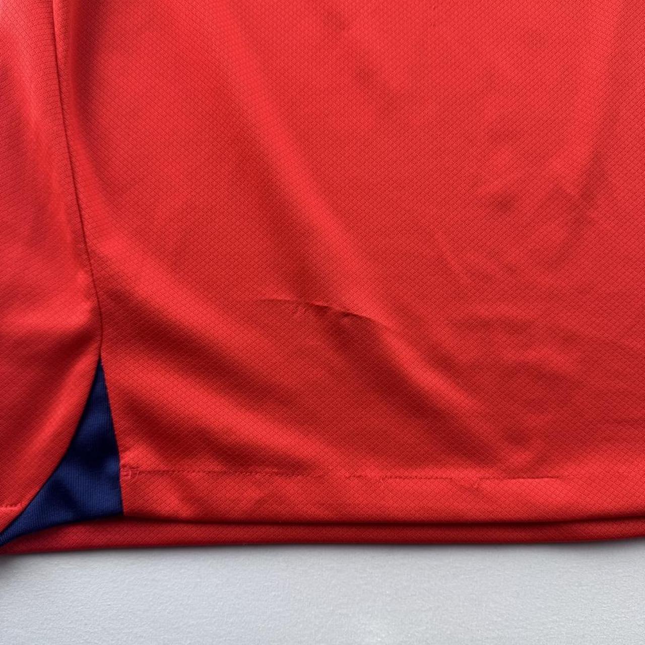 2022 England Nike Red Away Jersey S