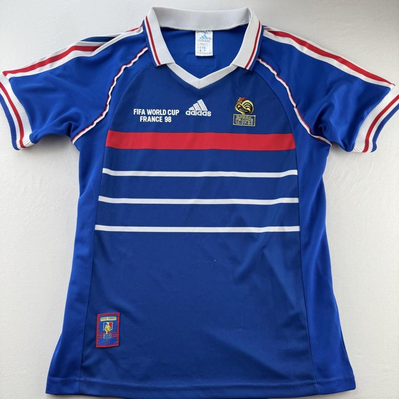 1998 France Adidas Playing Top Medium