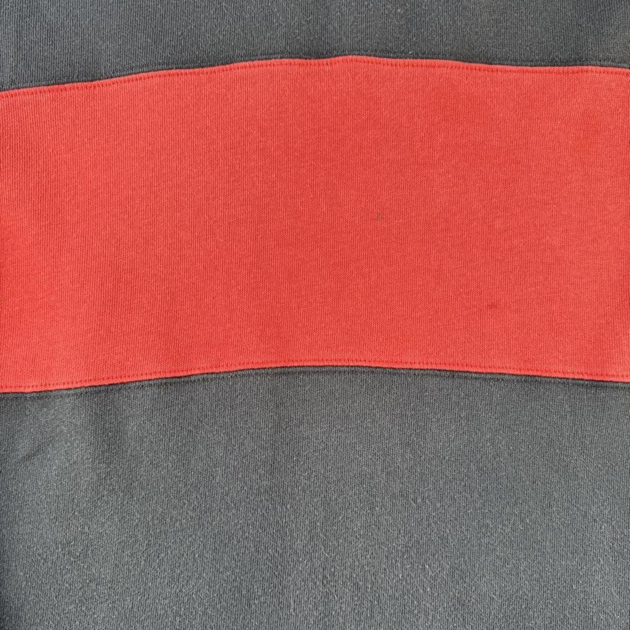 1990s Gant Embroidered Spellout Panel Rugby Polo Shirt M