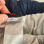 Canterbury Navy and White Cuffed Joggers Medium