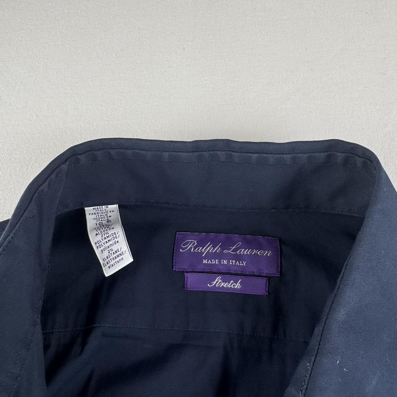 Polo Ralph Lauren Purple Label Made in Italy Cotton Shirt 16