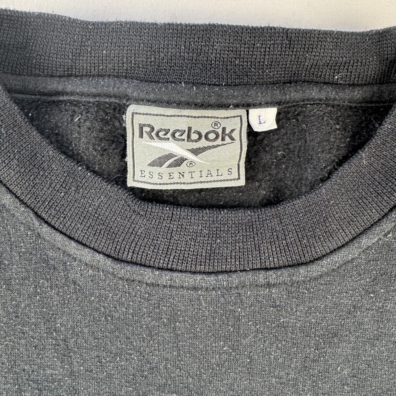 2000s Reebok Embroidered Spellout Crewneck Sweatshirt L