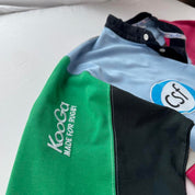 2002 Kooga Embroidered Harlequins Rugby Polo Shirt L