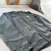 1990s Nike Team Brazil Grey Tracksuit Top M