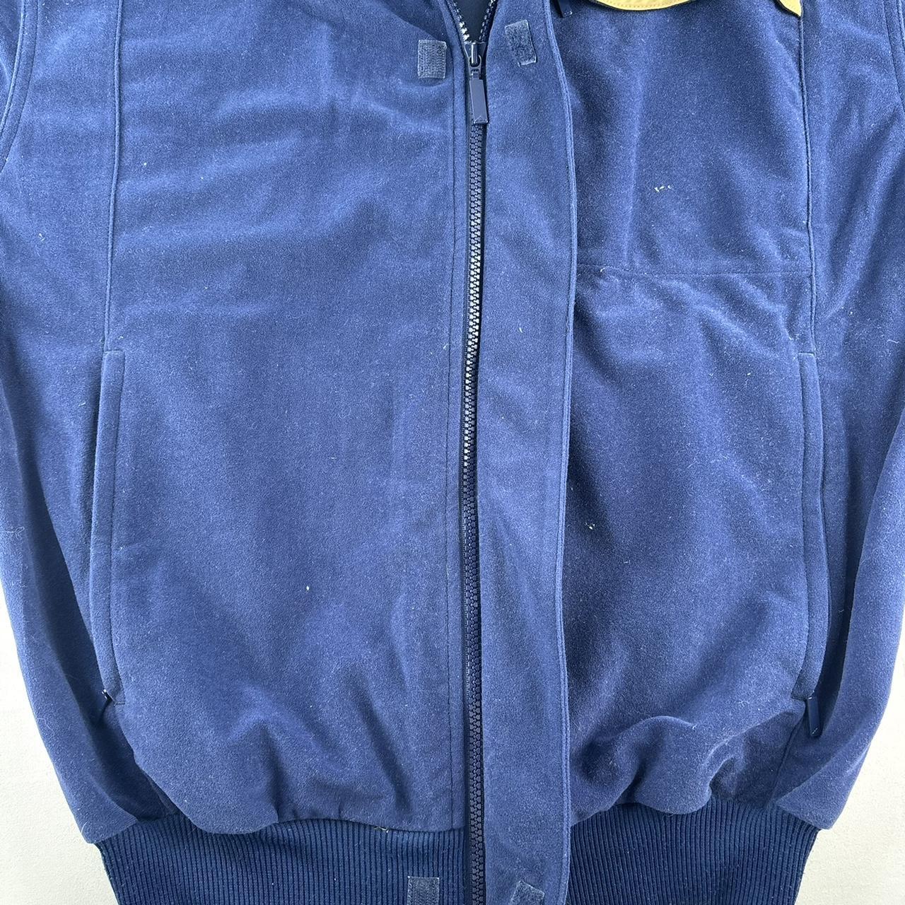 1990s Adidas Velvet Embroidered Track Jacket S
