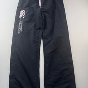Canterbury Joggers Womens Fleece Lined Black and Pink UK12