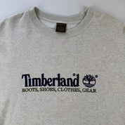 Early 2000s Timberland Embroidered Spellout Sweatshirt M