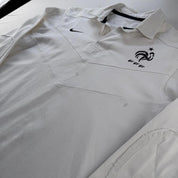 France Football National Team Embroidered Rugby Polo Shirt M