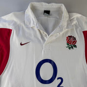 Nike England Rugby 2009 Rugby Polo Shirt XL