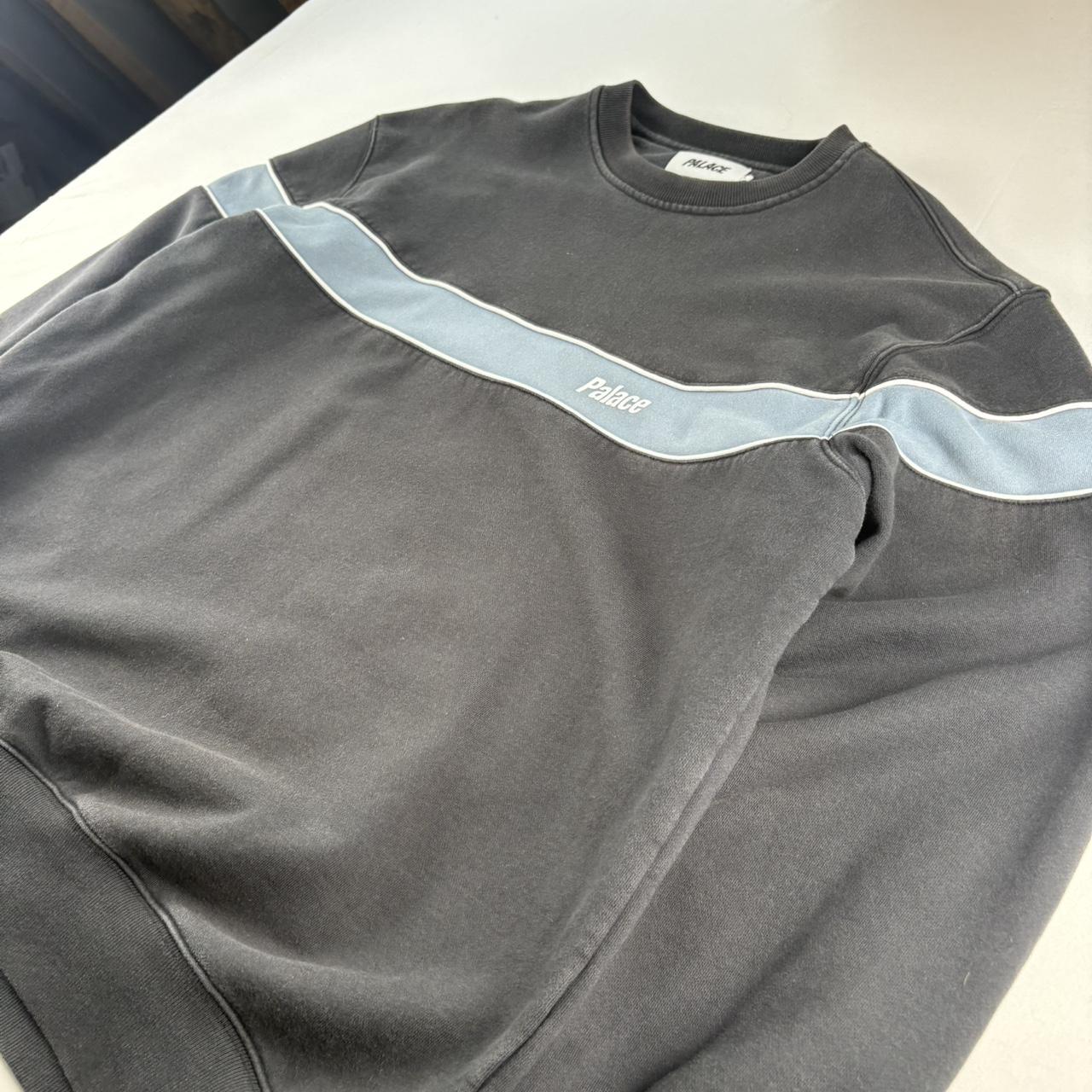 Palace Skateboards Heavyweight Black Single Crew L
