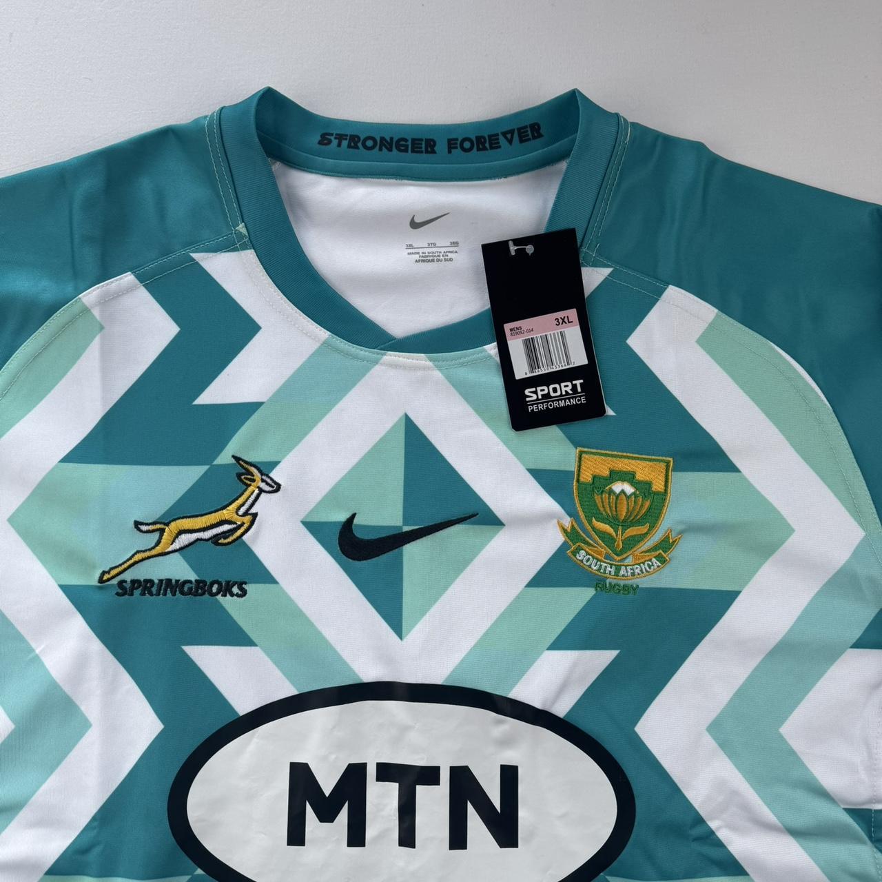 BNWT South Africa Nike Springboks Rugby Shirt 3XL