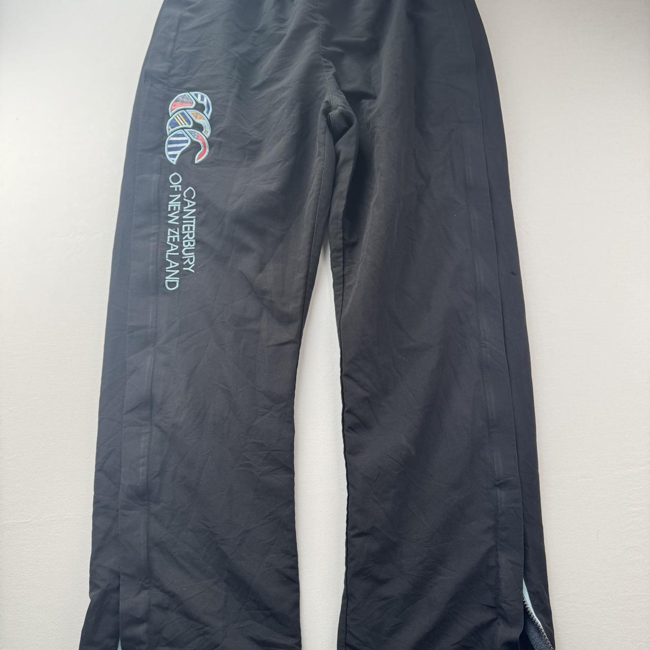 Black Uncuffed Canterbury Joggers M